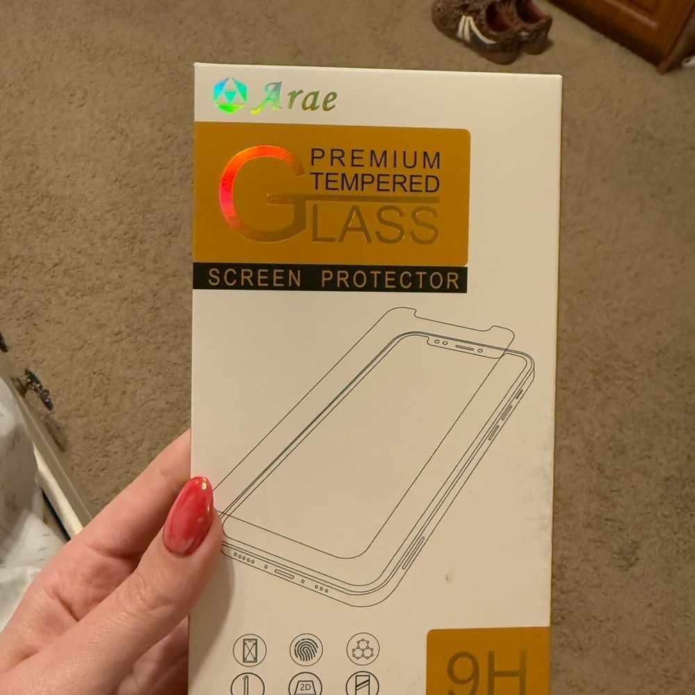 Premium Tempered Glass Screen Protector iPhone 12/12 pro